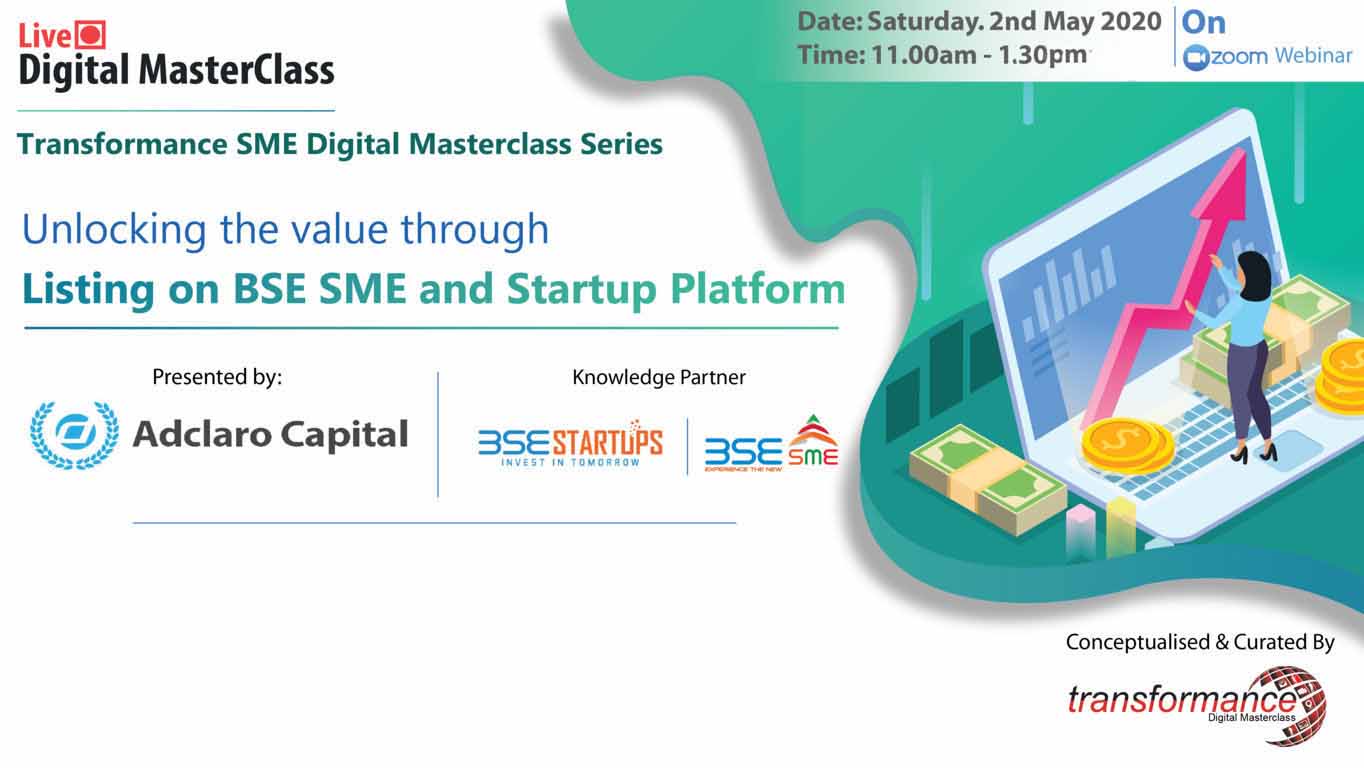 Unlocking the value through listing on BSE SME and Startup Platform